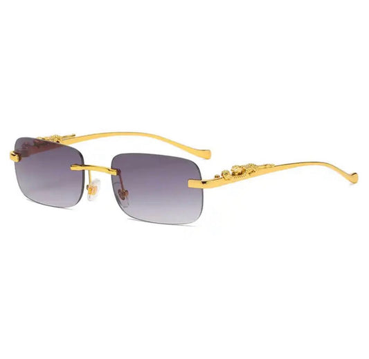 Noncha Zonnebril Goud Frame